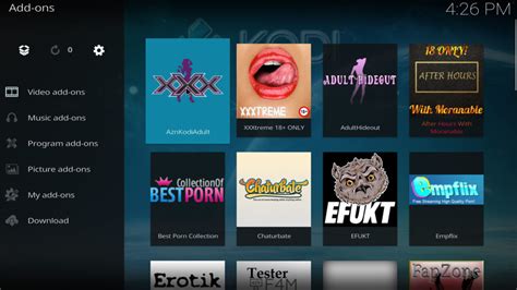 adult kodi addons|XBMC Adult 18+ Add